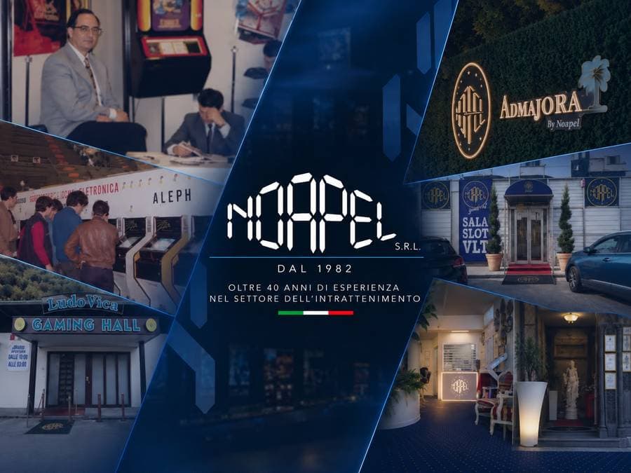 Oltre quarant’anni di esperienza Noapel nel settore dell’intrattenimento