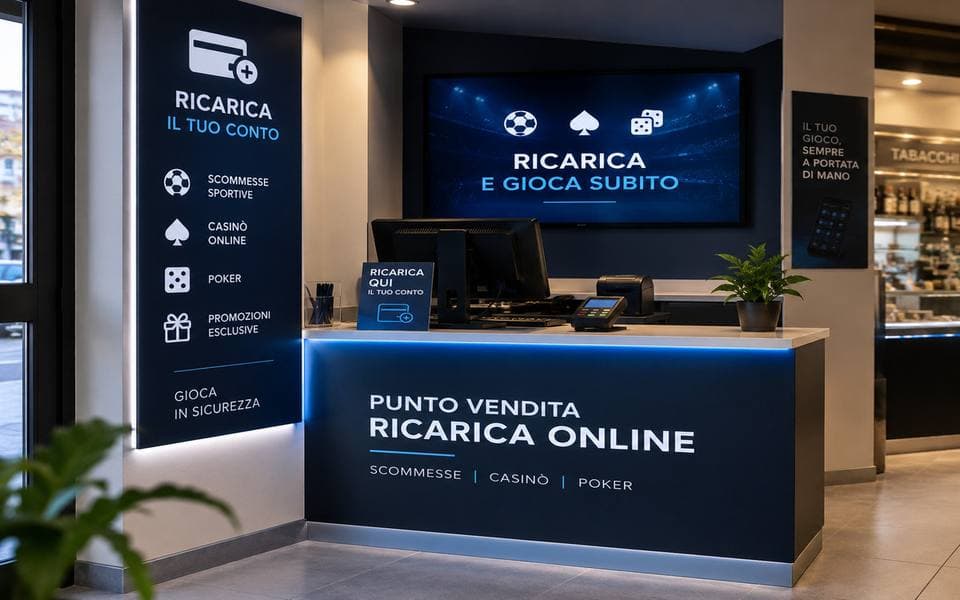 Punto vendita ricariche Noapel